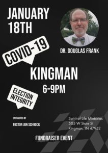 Dr. Douglas Frank Kingman, IN Event